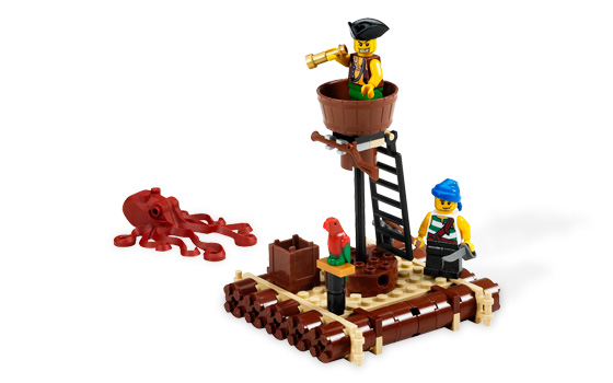 Lego - Piratas : El Ataque del Pulpo Gigante (Lego 6240a))