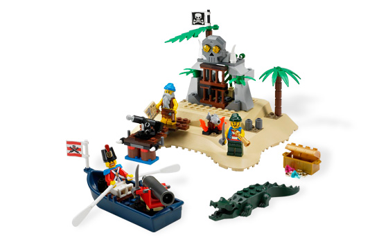Lego - Piratas : La Isla del Tesoro (Lego 6241a))