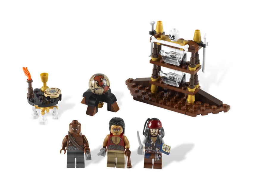 Lego - Piratas del Caribe : El Camarote del Capitán (Lego 4191a))