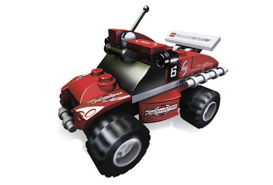 Lego - Racers : Tiny Turbos - Terrain Crusher (Lego 8130a))