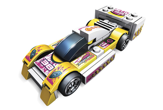 Lego - Racers : Tiny Turbos - Raceway Rider (Lego 8131a))