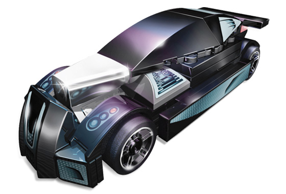 Lego - Racers : Tiny Turbos - Night Driver (Lego 8132a))