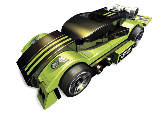 Lego - Racers : Tiny Turbos - Rally Rider (Lego 8133a))