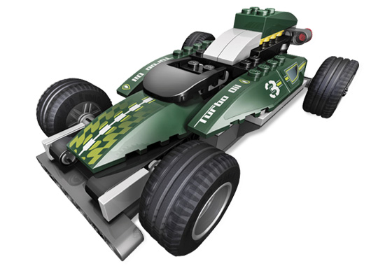 Lego - Racers : Power Racers - Phantom Crasher (Lego 8138a))