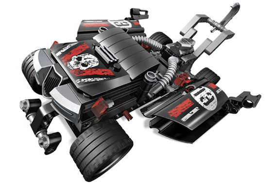Lego - Racers : Power Racers - Tow Trasher (Lego 8140a))