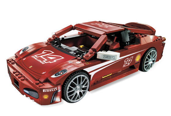 Lego - Racers : Ferrari - Ferrari F430 Challenge 1:17 (Lego 8143a))