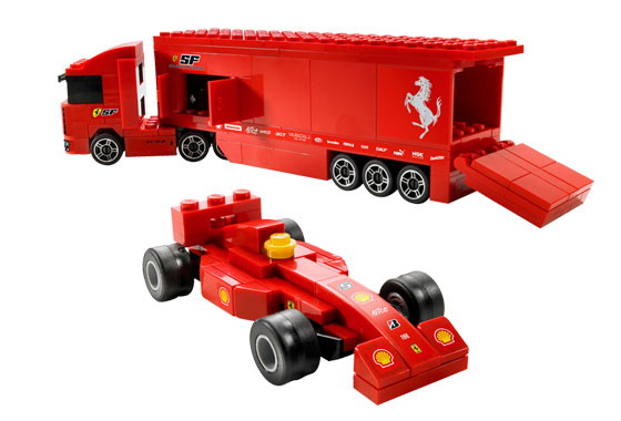 Lego - Racers : Camión Ferrari F1 (Lego 8153a))