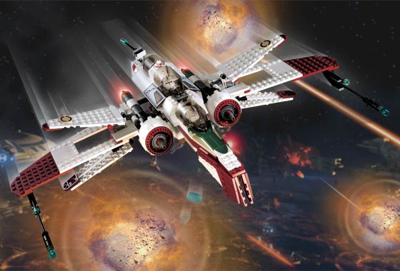 Lego - Star Wars : ARC-170 Starfighter (Lego 7259a))