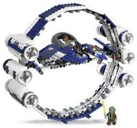 Lego - Episode III - Jedi Starfighter with Hyperdrive Booster Ring (Lego 7661)