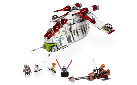 Lego - Star Wars : Republic Attack Gunship (Lego 7676a))