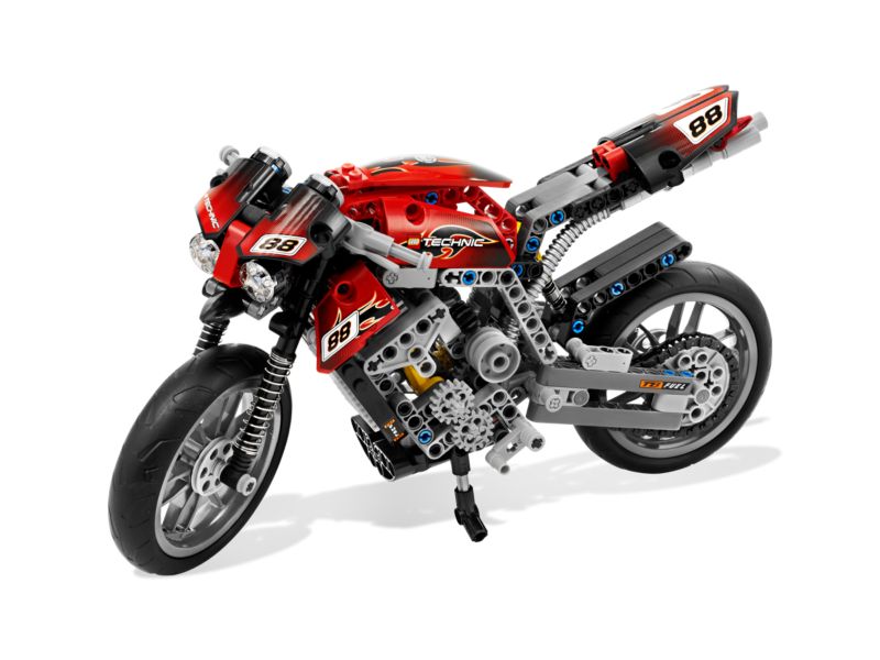 Lego - Technic : Moto de Carretera (Lego 8051a))