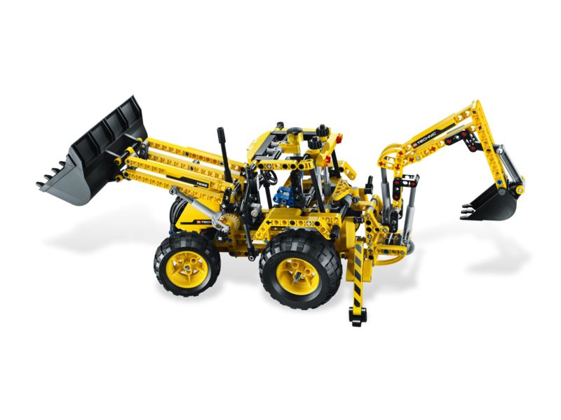 Lego - Technic : Retrocargadora (Lego 8069a))