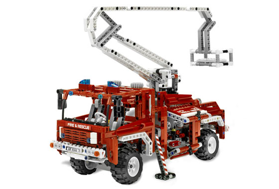 Lego - Technic : Camión de bomberos (Lego 8289a))