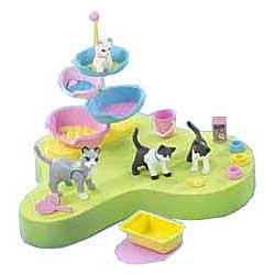 Barbie - Mascotas : Barbie Animalitos Mimosos : Basket Cats (Mattel 53448))