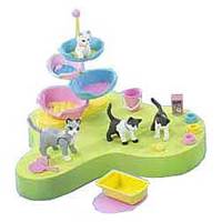 Barbie : Mascotas - Barbie Animalitos Mimosos : Basket Cats (Mattel 53448)