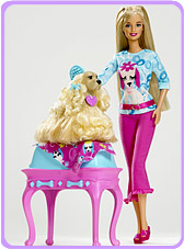 Barbie - Mascotas : Barbie y su Perrito (Mattel 56684a))