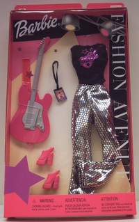 Barbie - Barbie Fashion Avenue Rock Star Flash (Mattel 56652)