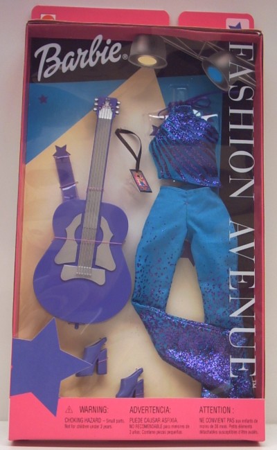 Barbie - Moda : Barbie Fashion Avenue Rock Star Purple (Mattel 56653))