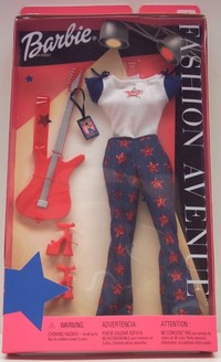 Barbie - Barbie Fashion Avenue Rock Star Jeans (Mattel 56654)