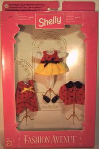Barbie - Shelly : Moda Shelly Fashion : Lady Bug (Mattel 16696_16698))