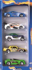 Hot Wheels - Coches : Pack de 5 Vehí­culos (Mattel 1806))