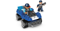 Mega Bloks - Vehículo Todoterreno de Policía (Mega Bloks 223)