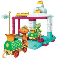 Mega Bloks - Imponente estación de tren del Triásico (Mega Bloks 7421)