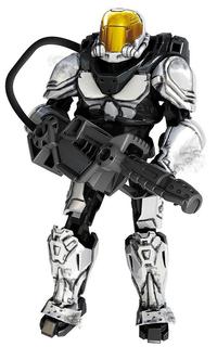 Mega Bloks - UNSC Marine lanzallamas blanco (Mega Bloks 29679)