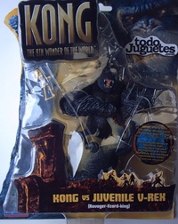 Kong - Kong vs Juvenile V-Rex (Playmates 66000F)