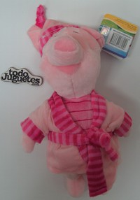 Disney : Winnie The Pooh - Peluche Piglet (Quiron 3668B)