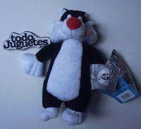 Looney Tunes - Peluche Gato Silvestre (Quiron 1537A)