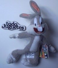 Looney Tunes - Peluche Bugs Bunny (Quiron 1537C)
