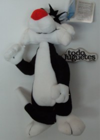 Looney Tunes - Peluche Gato Silvestre (Quiron 1665E)