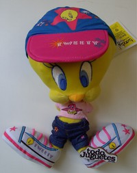 Looney Tunes - Peluche Tweety modelo 2 (Quiron 4597B)