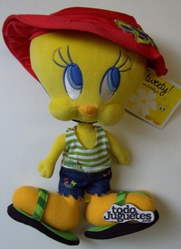Looney Tunes - Peluche Tweety modelo 3 (Quiron 4597C)