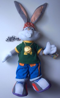 Looney Tunes - Peluche Bugs Bunny Hip Hop (Quiron 4248C)