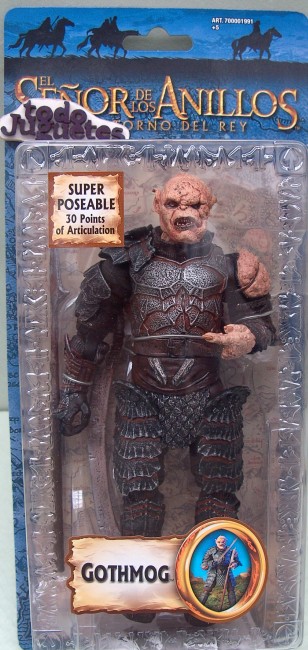 El Señor de los Anillos - El Retorno del Rey : Gothmog (Toy Biz 1991A))