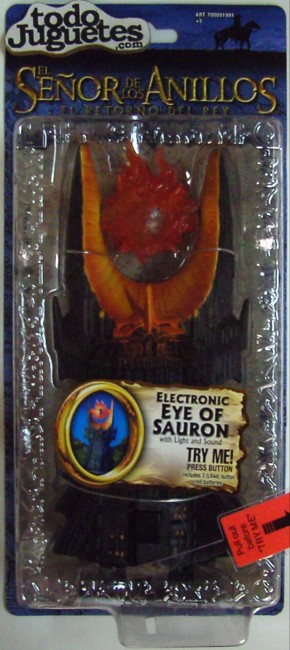 El Señor de los Anillos - El Retorno del Rey : Eye of Sauron (Toy Biz 1991C))