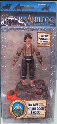 El Señor de los Anillos - Mount Doom Frodo (Toy Biz 1991D)