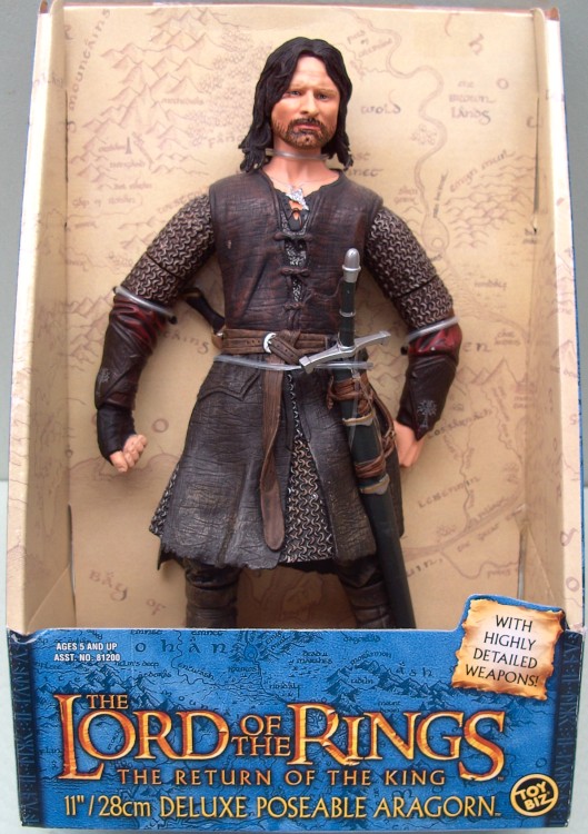 El Señor de los Anillos - El Retorno del Rey : Legolas Deluxe (Toy Biz 81200A))
