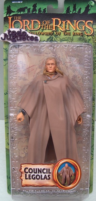 El Señor de los Anillos - La Comunidad del Anillo : Legolas Council (Toy Biz 1989G))