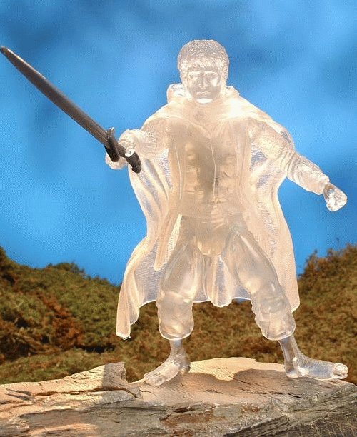 El Señor de los Anillos - La Comunidad del Anillo : Twilight Frodo (Toy Biz 81374))