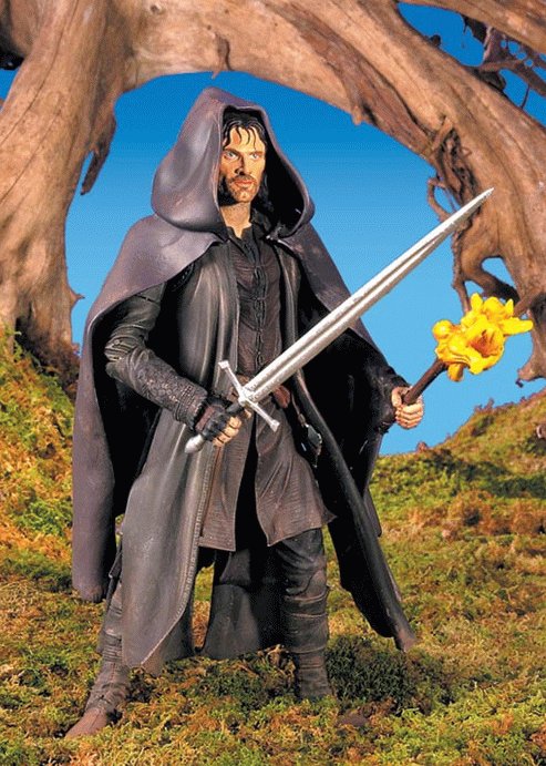 El Señor de los Anillos - La Comunidad del Anillo : Strider (Toy Biz 81381))