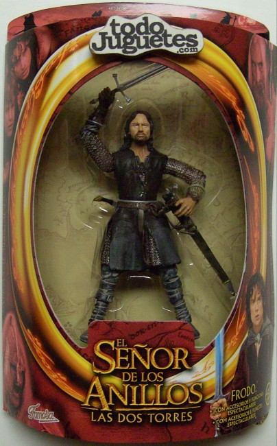 El Señor de los Anillos - Las Dos Torres : Aragorn Deluxe (Toy Biz 71145A))