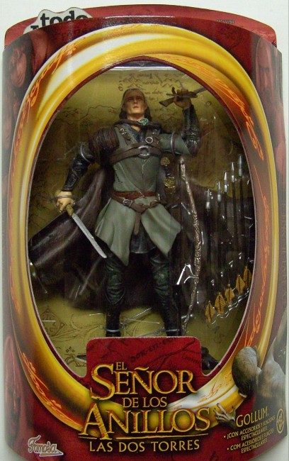 El Señor de los Anillos - Las Dos Torres : Legolas with Rohan Armor Deluxe (Toy Biz 71160C))
