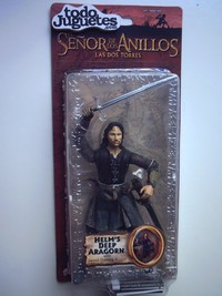 El Señor de los Anillos - Helm`s Deep Aragorn (Toy Biz 81396)