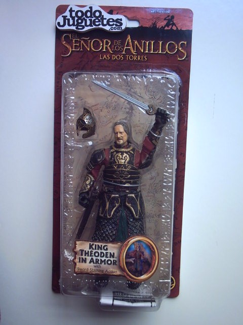 El Señor de los Anillos - Las Dos Torres : King Theoden in Armor (Toy Biz 81397))