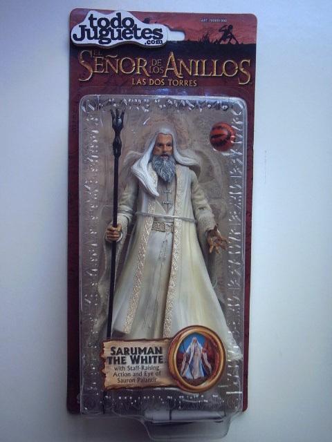 El Señor de los Anillos - Las Dos Torres : Saruman the White (Toy Biz 81402))