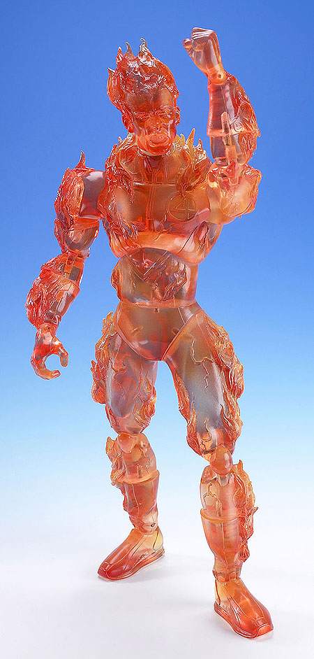 Fantastic 4 - Deluxe Serie 2 : La Antorcha Humana (Toy Biz 2684A))