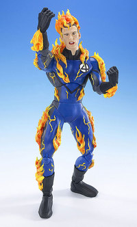 Fantastic 4 : Deluxe Serie 2 - La Antorcha Humana 2 (Toy Biz 2684E)